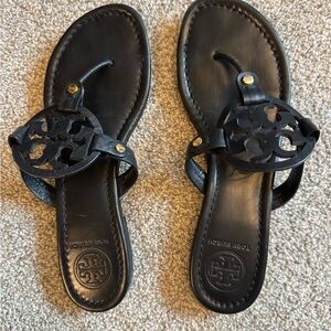 Tory Burch Black Cutout Sandals